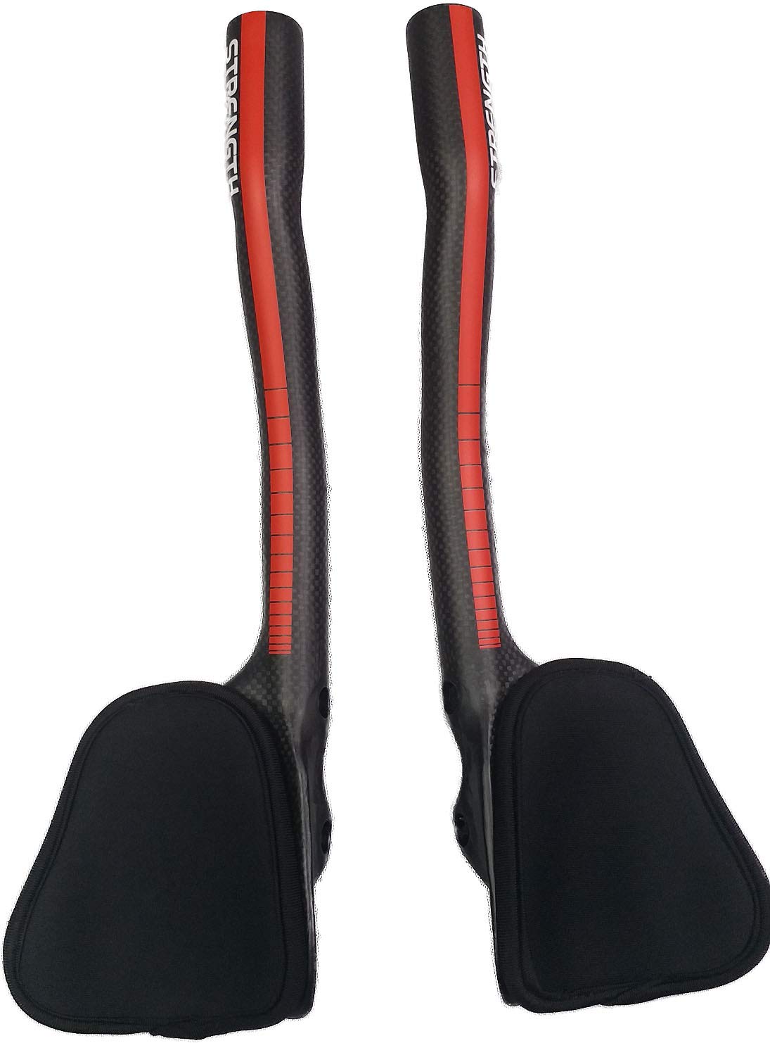 Strength Aero Bars TT Bike Armrest Handlebars Carbon Fiber Aerobar