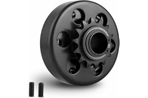 MOTOBULL Centrifugal Clutch Go Kart Clutch 1" Bore 14 Tooth for #40/41/420 Chain Compatible with Go Kart Mini Bike(1" Bore 14T)