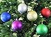 Festive Season Assorted Sparkle Christmas Ornament Balls (Set of 6, 80mm)