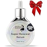 Wellness Heavens Vitamin C Serum for Face, Anti Aging Collagen Peptide Face Serum with Niacinamide & Vitamin E for Dark Spot, Brightening, Moisturizing, Smoothing, Firming, 30 ml