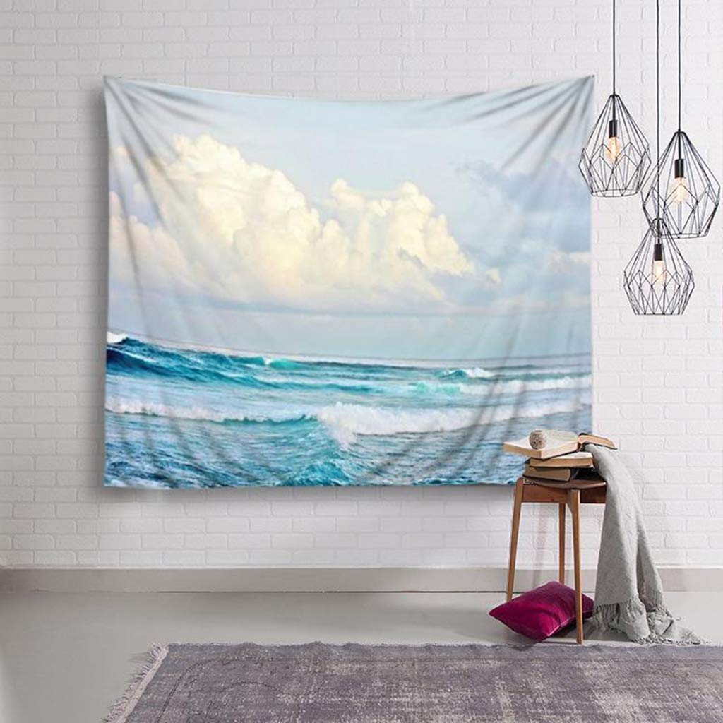 59 C 日の出海の波タペストリーイン背景装飾壁タペストリーボヘミアン壁掛けタペストリー壁毛布壁アート壁の装飾ビーチタペストリー日没タペストリーインド 78 7 X B07nvcbj81 壁掛けタペストリー 寝室用タペストリー アクセサリー 大切な人へのギフト探し