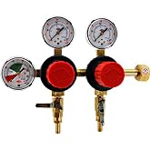 Taprite T752HP Two Product Dual Pressure Kegerator CO2 Regulator