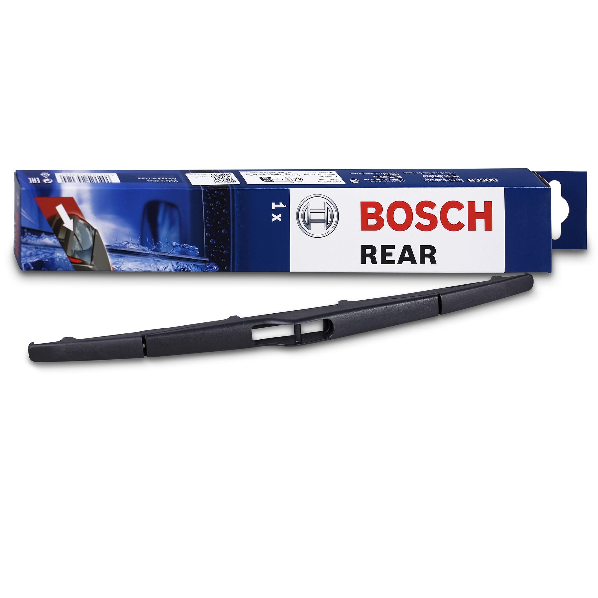 Bosch Rear Wiper H 283 - Excellent Cleaning Performance - Replacement Blade for Back Windscreen - 1 Blade, 280mm