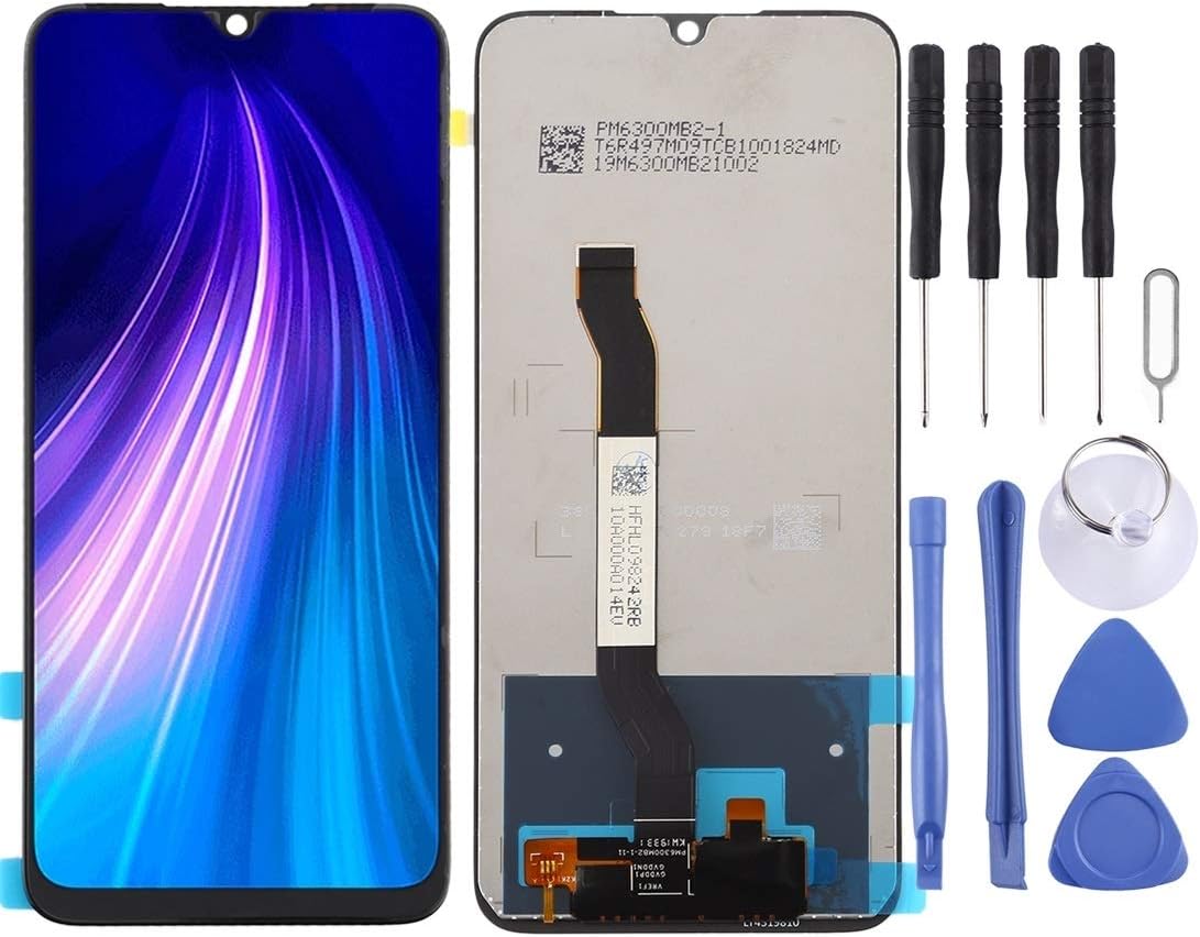 DUANDETAO LCD Screen and Digitizer Full Assembly for Xiaomi Redmi Note 8(Black) Touch Screen Replacement Parts (Color : Black)