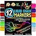 ArtColors Liquid Chalk Markers for chalkboard 12 Pack
