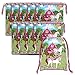 Lovely Pink Horse Drawstring Bags Kids Birthday Party Supplies Favor Bags 10 Pack