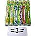 Cyclones Variety Pack Pre-Rolled Flavored Hemp Wraps (6 Packs) Total 10 Wraps with ES Scoop Card