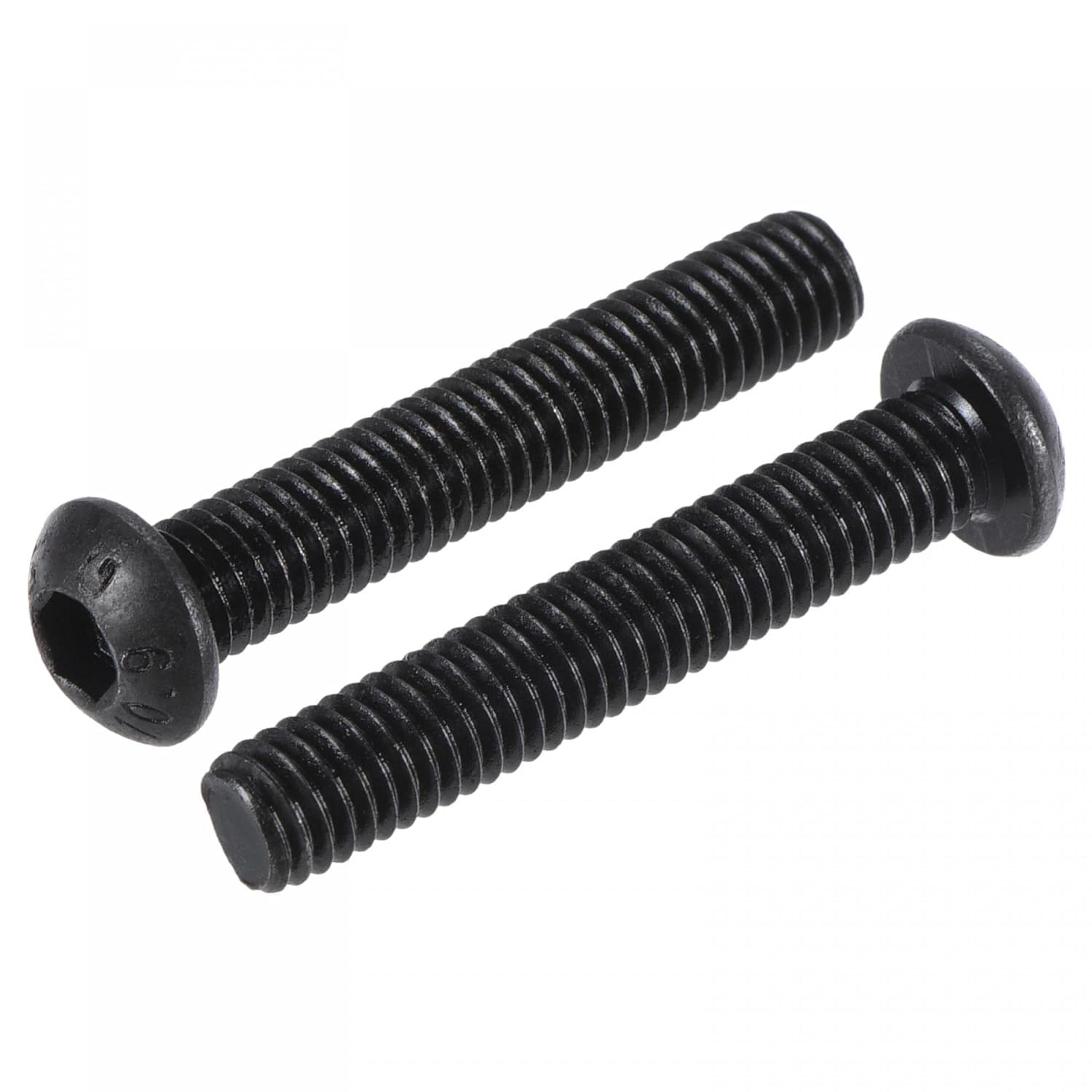 TA-VIGOR 20Pcs M6 x 35mm Alloy Steel Button Head Hex Socket Cap Screws, Flanged Button Bolts Nuts Hex Drive Fastener for Machine