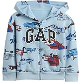 GAP baby-boys Logo French Terry Full Zip