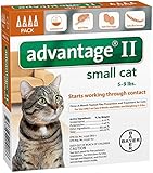 Advantage II Small Cat 4-Pack