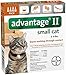 Advantage II Small Cat 4-Pack