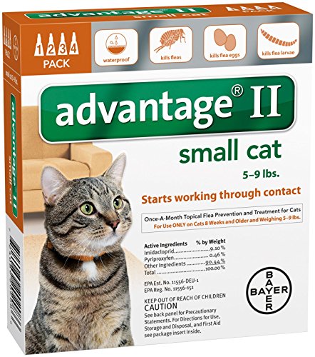 Advantage II Small Cat 4-Pack
