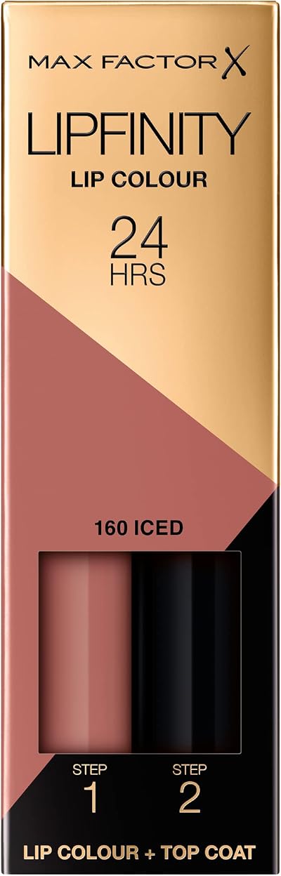Max Factor Lipfinity Lip Colour 160 Iced Longwear Lipstick