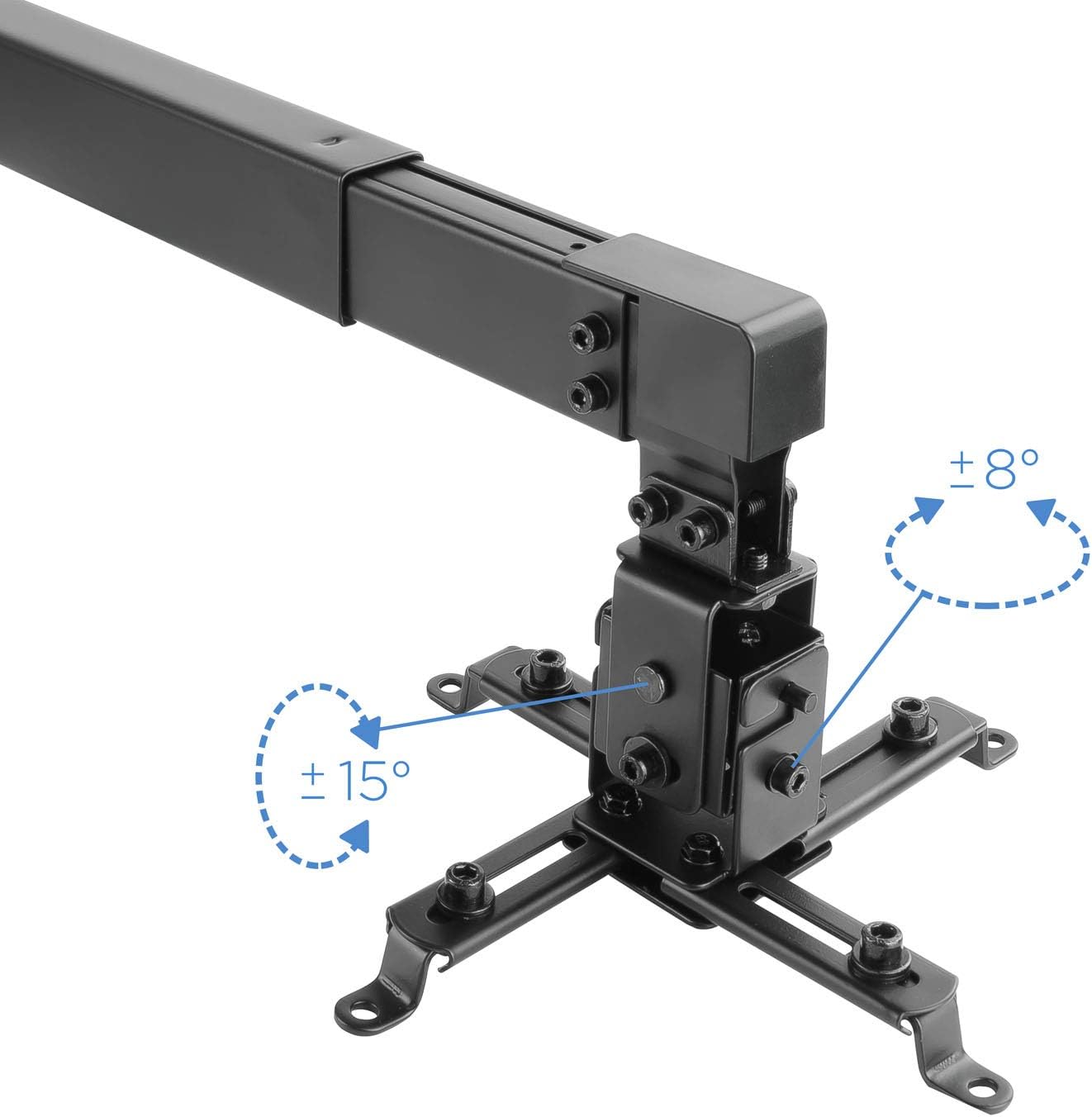 TooQ PJ4012WT-B - Soporte inclinable de pared para proyector ...