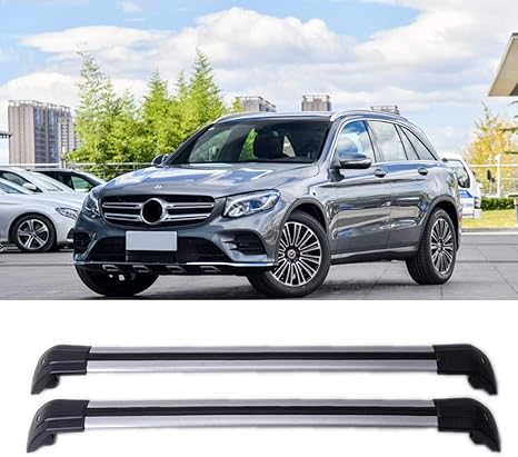 Motorfansclub Luggage Rack Roof Rack Rail Aluminum Top Cross Bar Crossbar Baggage For Mercedes Benz Glc X253 W253 Glc43 Glc200 Glc250 Glc300 Glc450