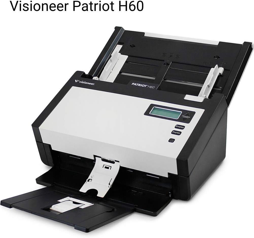 Amazon Com Visioneer Patriot H60 Duplex Scanner With Document