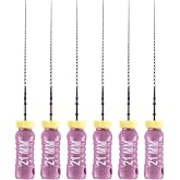 JMU Dental C+ Files #10 21mm, Stainless Steel Hand Use Files 6 Pcs/Pack | For Professional Endodontic Root Canal Treatment