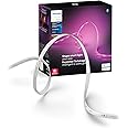 Philips Hue Indoor 33 Ft Smart LED Solo lightstrip Base Kit - 1 Pack - Control with Hue App - Compatible with Alexa, Google Assistant and Apple HomeKit