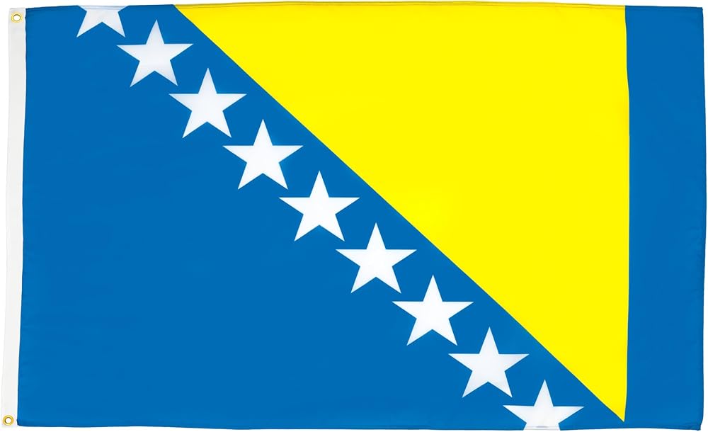 AZ FLAG Bosnia And Herzegovina Flag 3x5 ft 100D Polyester with Grommets