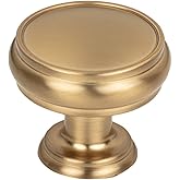 Top Knobs TK832 Serene 1-3/8 Inch Mushroom Cabinet Knob - Honey Bronze