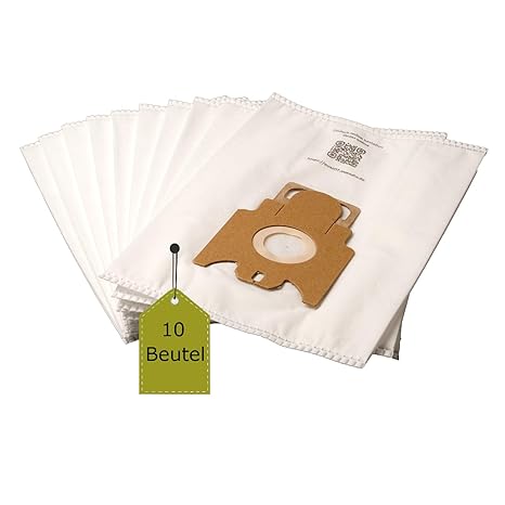 Staubsaugerbeutel passend für Miele S 8340 Ecoline | 10 Staubbeutel + 1 Mikro-Filter | ähnlich wie Original-Beutel: Typ GN