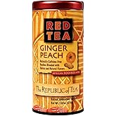 The Republic of Tea Ginger Peach Red Tea, 36 Tea Bags