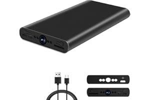 FUXGZ Home Camera 10000 mAh Power Bank, HD 1080P Video Recorder with Motion Detection Night Vision Gravity Sensor, Security Nanny Cam, Portable Small Video Camera for Outdoor/Indoor, No Audio