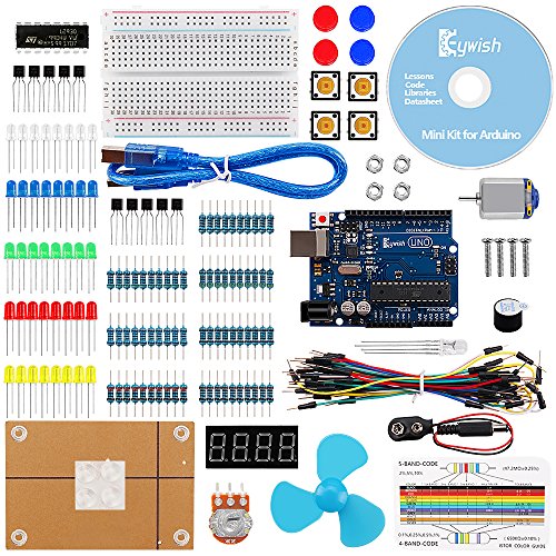 Keywish UNO R3 Project Starter Kit with Tutorial for Arduino UNO Mega2560 Nano