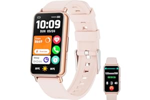 MINGDALN 𝟐𝟎𝟐𝟒 Upgraded Fitness Tracker (Answer/Make Calls), 1.47" Smart Watch with 24/7 Heart Rate/Blood Pressure/Sleep Monitor, 100+ Sports Modes Activity Trackers, for Android and iPhone Women Men