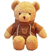 Sibupue Teddy Bear Stuffed Animals Soft Plush Cute Teddy Bear Doll for Boys Girls 11.8in (taidix Xiong zongse)