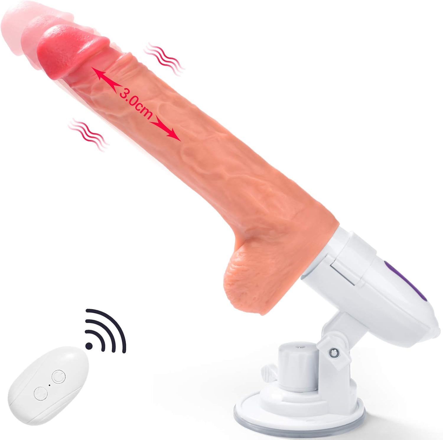 Vibrador pene realistico automatico