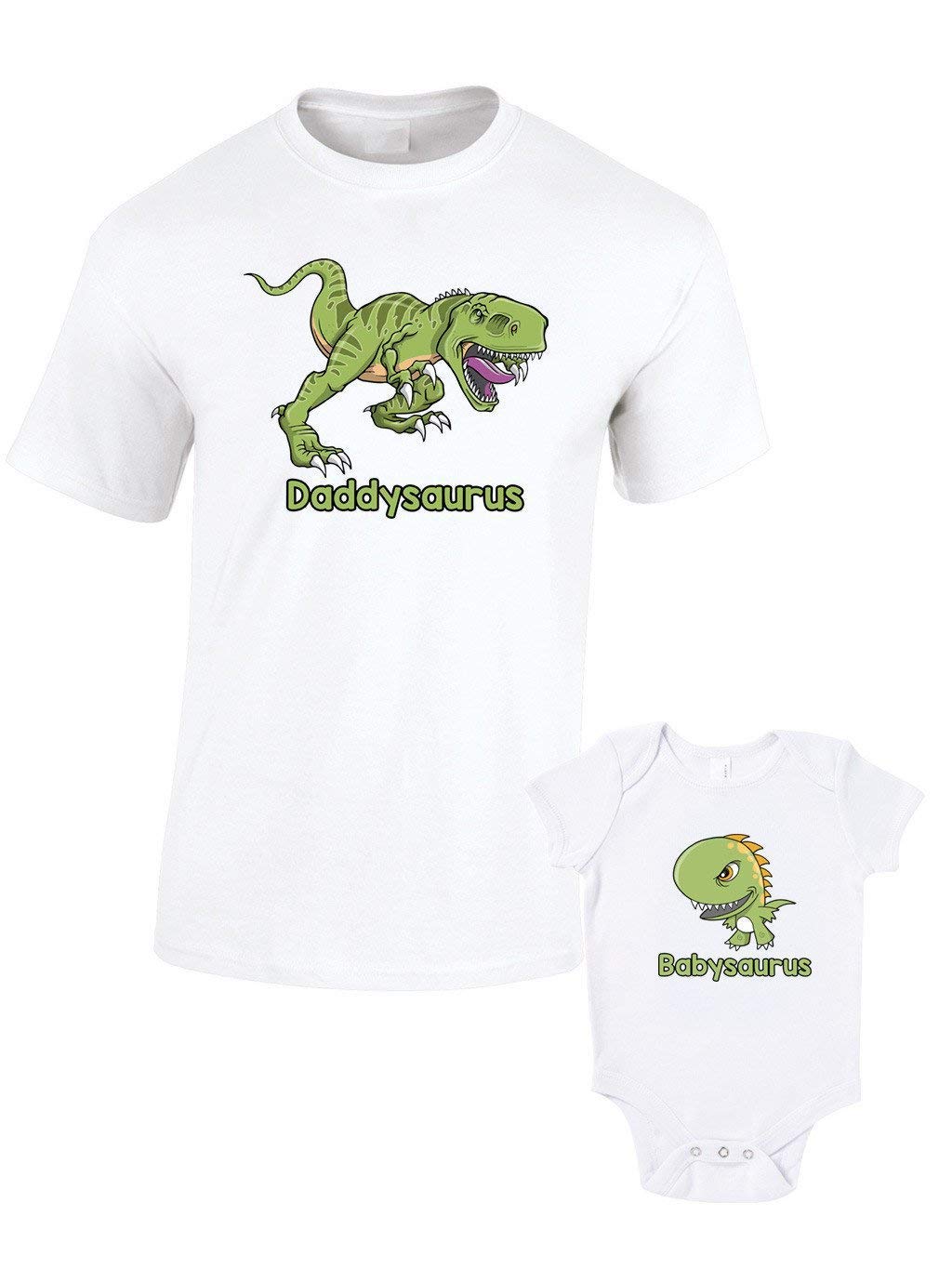 daddysaurus babysaurus t shirt