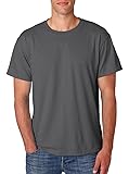 Jerzees Men's Tear Away Label 1X1 Rib Collar T-Shirt