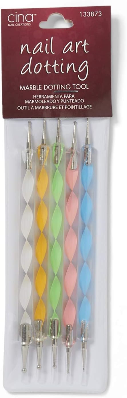 Cina Nail Creations Dotting Marbleizing Tool Kit