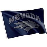 Desert Cactus University of Nevada Reno UNR Flag - 3 x 5 Feet Pack Banner, Indoor/Outdoor Durable Fabric, 100% Polyester Design (Style 1a)