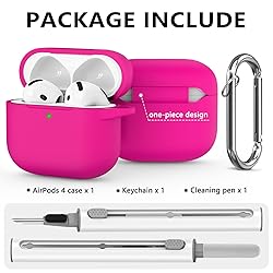 Ljusmicker for AirPods 4 Case Cover 2024 with