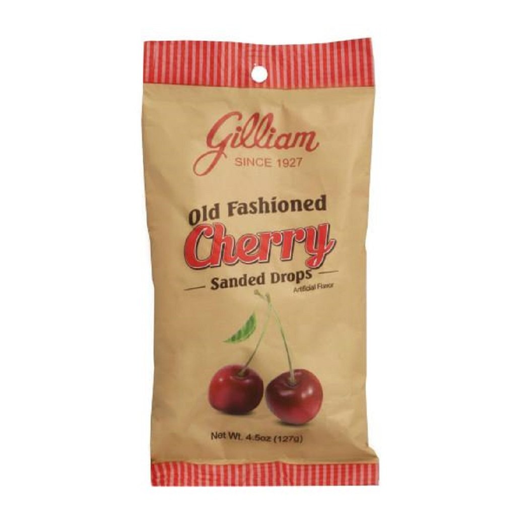 Gilliam Old Fashioned Cherry Flavored Sanded Drops (4.5 oz