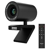 Innex C570 120&deg; Wide Angle Webcam 4K with AI Tracking and Auto-Framing | Webcam with Microphone, ePTZ, 5X Digital Zoom, Remote Control, Privacy Cover, Conference Camera for Zoom &amp; Microsoft Teams