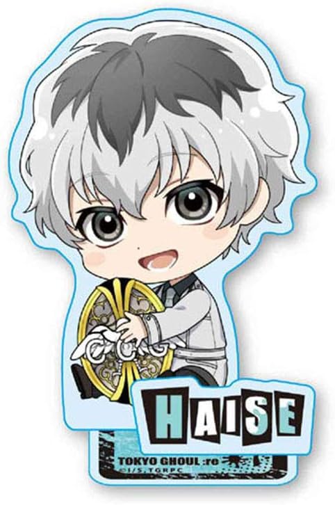 SGOT Tokyo Ghoul Figure, Q Character Acrylic Stand Figurine, Table Top Decoration Suitable for Kids and Anime Lovers 10cm( H02)