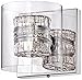 Possini Euro Design Wrapped Wire Modern Wall Light Sconce Chrome Silver Hardwired 5