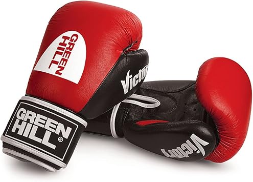 Amazon Green Hill ボクシンググローブ ビクトリー ボクシング トレーニンググローブ パンチバッグ ミット キックボクシング ファイティングアクセサリー スパーリンググローブ ボクシング スパーリング 総合格闘技 格闘技 キックボクシング タイキックボクシング