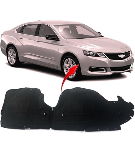 LKQ Front Left Fender Liner For 2014-2020 Chevrolet Impala – Plastic, Direct Fit, 84204441