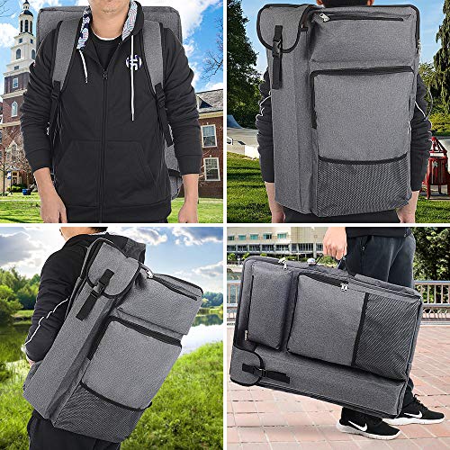 IN.DI&IN.WE Art Portfolio Case 18 x 24,Art Bags for Supplies Artwork