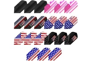 Viper Patriot Pack Dart Flights Assorted Weight Variety Pack Slim American Flag