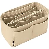 OMYSTYLE Purse Organizer Insert, Felt Tote Bag Organizer Insert with 6 Size | Handbag Dividers for Inside Purse, Compatible with Longchamp, Neverful, Speedy and More