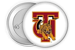 R AND R IMPORTS Tuskegee University Small 1-Inch Button Pin 4 Pack Officially Licensed Collegiate Product