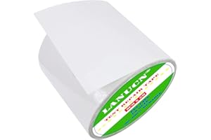 LANUCN Waterproof Tent Repair Kit - PVC Coated Surface and Ultrastrong Sticky Clear Tape, Fabric Repair for Canvas, RV Awning etc.