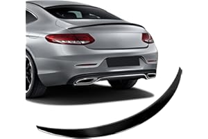 BDBO Rear Spoiler Wings for Mercedes Benz C Class W205 2015-2021 2-Door C63 C160 C180 C200 C250 C300 C400 C450 C43 AMG Trunk Spoiler Wing Trunk Tail Rear Trunk Lid,Glossy Black - AMG Style