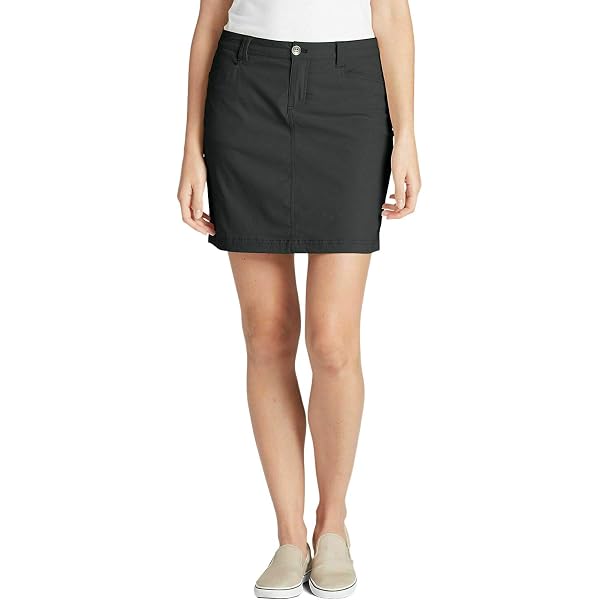 Eddie Bauer Womens Active Skort Size 4 Blck Stretch Lined A Line Outdoor Utility