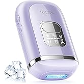IPL Laser Hair Removal for Women and Men, Dual Pulses 78W Powerful 22J, 39°F Sapphire Ice-Cooling, Painless, Permanent Epilator Mini Hair Removal Device at Home for Bikini, Face, Legs, Armpits